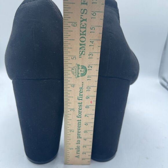 Salona Cylinder Platform Black White Heels 8.5 - Picture 5 of 11